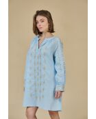 ESPERENCIA blauwe jurk