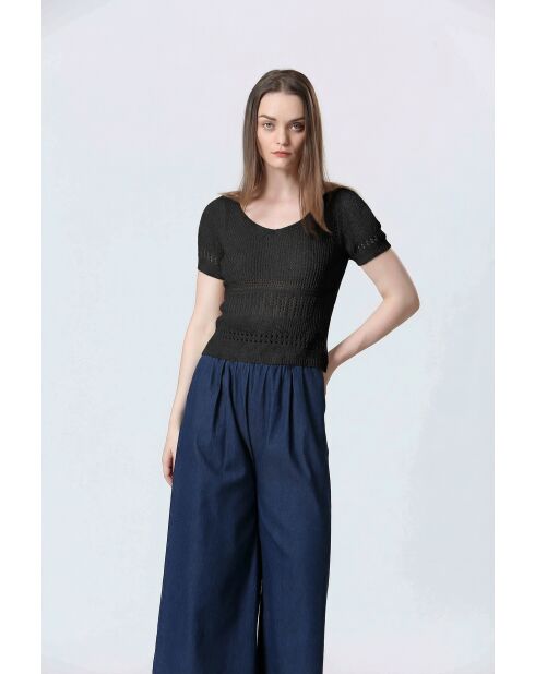 KALIW Schwarzer Pullover