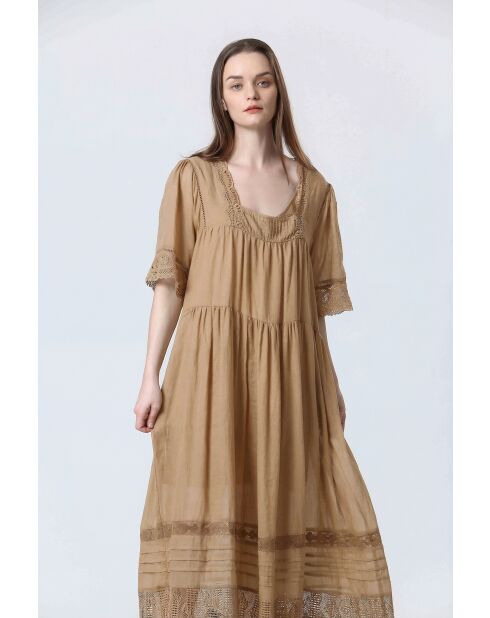Robe MALISSE Beige