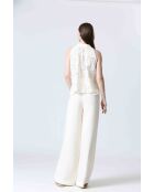 Cremefarbenes FLAVII Top