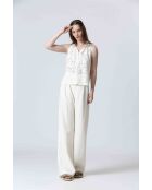 Cremefarbenes FLAVII Top