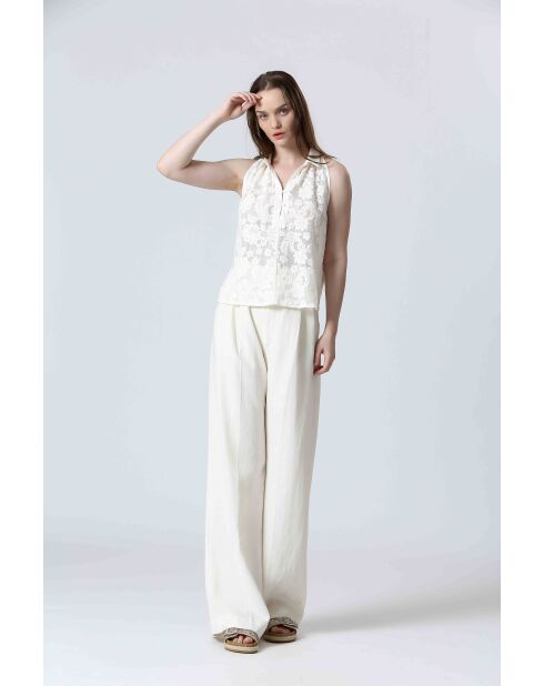 Cremefarbenes FLAVII Top