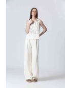 Cremefarbenes FLAVII Top