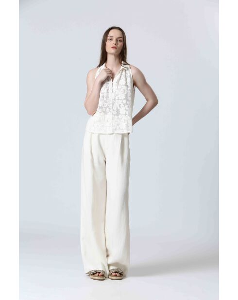 Cremefarbenes FLAVII Top