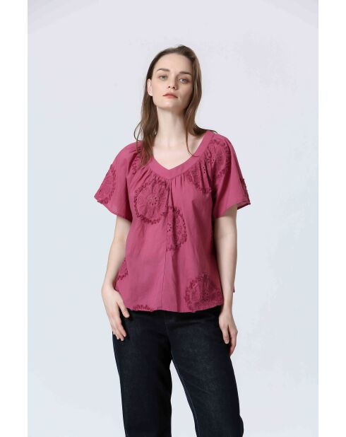 Purpurfarbenes MURFIT-Top