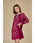 Violettes Kleid ESPERENCIA