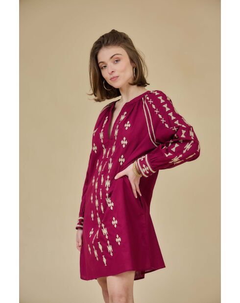 Violettes Kleid ESPERENCIA