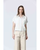 Cremefarbenes BUST-Top