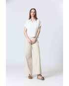 Cremefarbenes BUST-Top