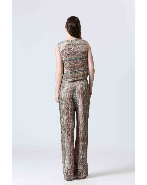 Oberteil RALICE in Orange/Gold