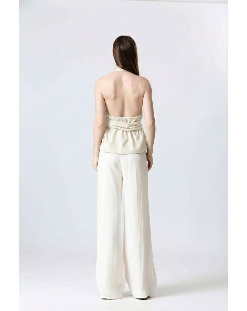 HANICKA Cremefarbenes Top