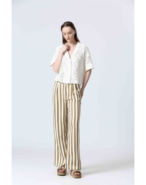 Cremefarbenes JAHIRA Top