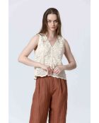 MANCHI beige top
