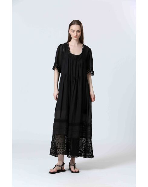 BENEDICTE schwarzes Kleid