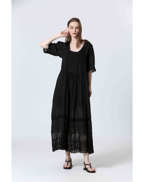 BENEDICTE schwarzes Kleid