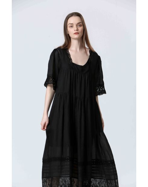 BENEDICTE schwarzes Kleid