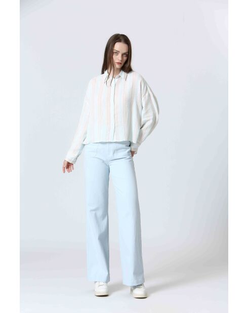 HUNT Cremefarbenes Top