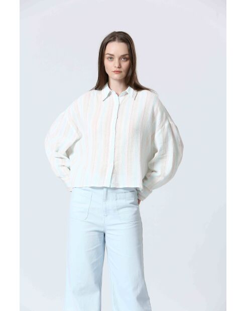 HUNT Cremefarbenes Top