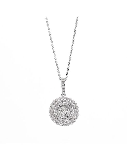 Pendentif Magnificent shine D0,50/110 or blanc