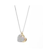 Pendentif Heart to Heart D0,15/64 or bicolore