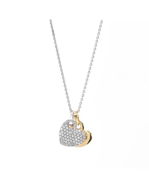 Pendentif Heart to Heart D0,15/64 or bicolore