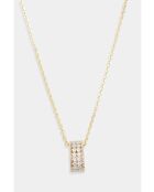 Colgante Lilie D0.15/34 en oro amarillo