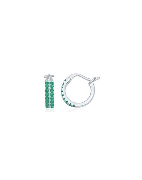 Boucles d'oreilles Faye E0,29/36 or blanc
