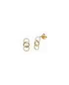Boucles d'oreilles Ollie D0,12/60 or jaune