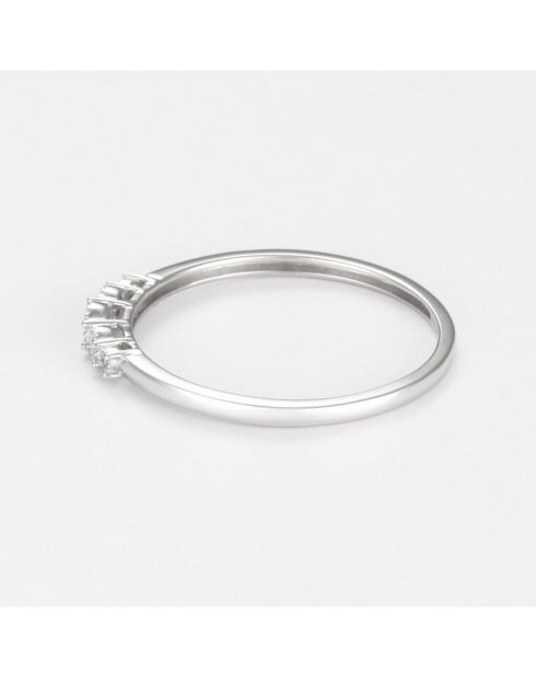 Bague Alagoas D0,06/5 or blanc