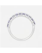 Bague Nadia TZN0,48/11 or blanc