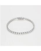 Bracciale Rivière 4 carati in oro bianco D4/42