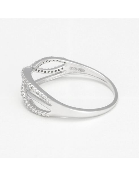 Bague Alaina D0,10/54 or blanc