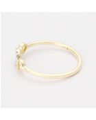 Precious Sharing Ring D0.03/12 Gelbgold