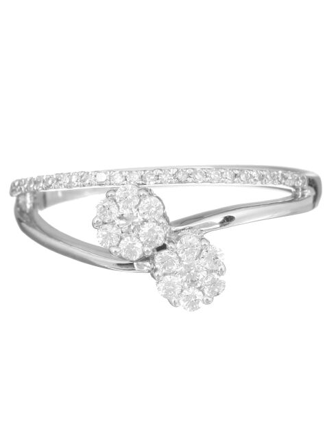 Amazonia Diamantring 0,382 Karat Weißgold