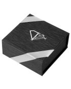 Anello con diamante Amazonia in oro bianco 0,382 ct