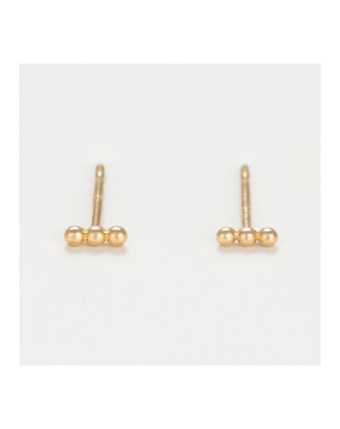 Pendientes Emma en oro amarillo