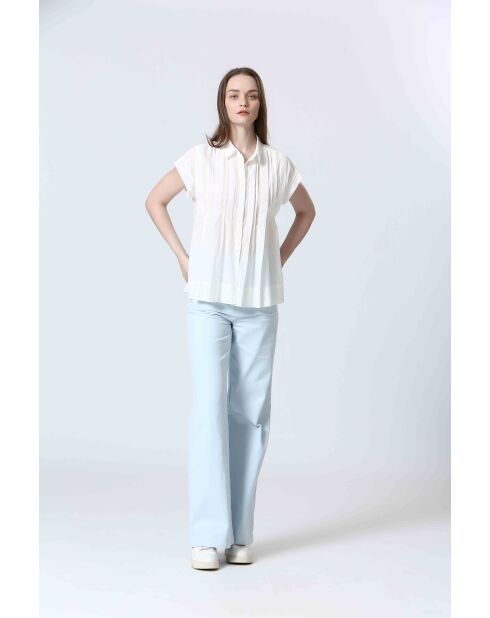 Cremefarbenes KAIRA Top