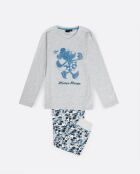Pigiama Mickey grigio