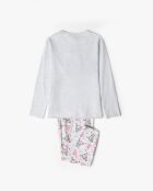 Pigiama Winter Owl grigio