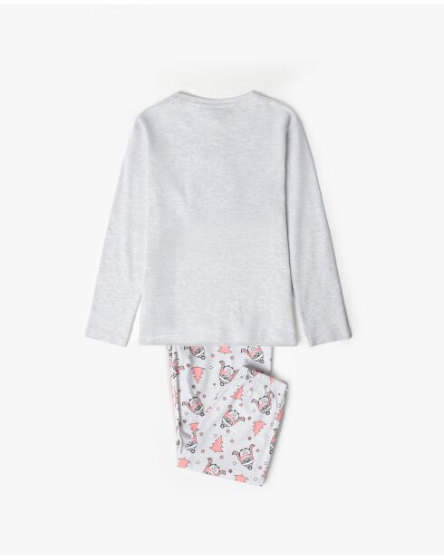 Pyjama Winter Owl  gris