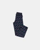 Pigiama da danza sul ghiaccio blu marino