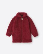 Giacca calda bordeaux Minnie Mouse