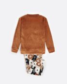 Pyjamas Velvet Bear Family brun