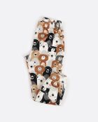 Pyjamas Velvet Bear Family brun