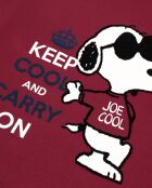Pijama burdeos Snoopy