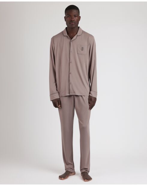 Pijama moca clásico