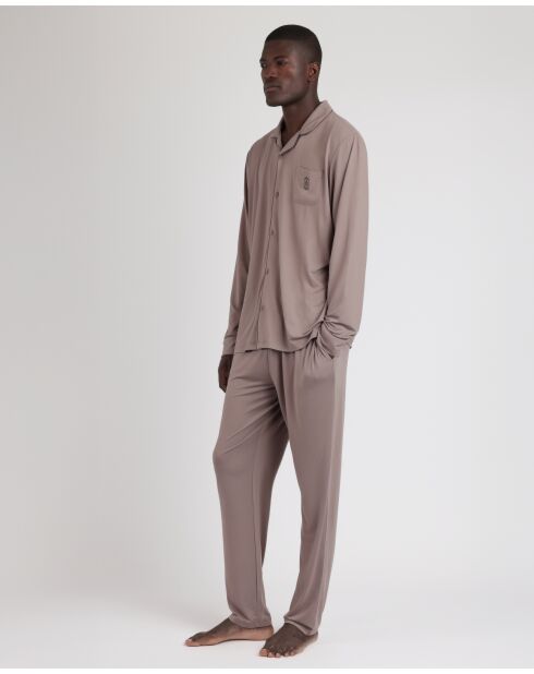 Pijama moca clásico