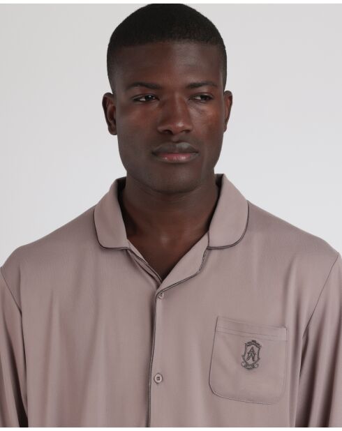 Pijama moca clásico