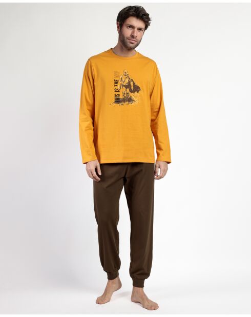 Pijama ocre «This is the Way» de Star Wars Mandalorian
