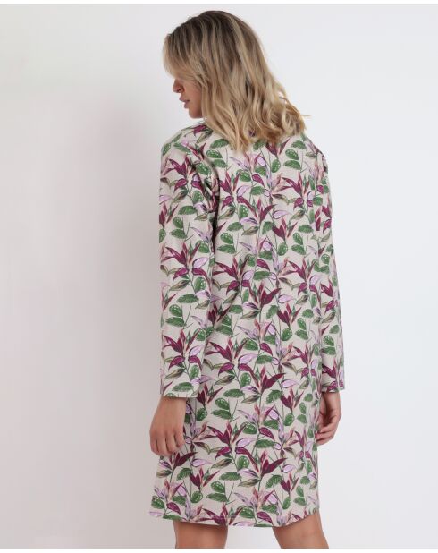 Robe de nuit Fleurs dans le Grenier rose ancien